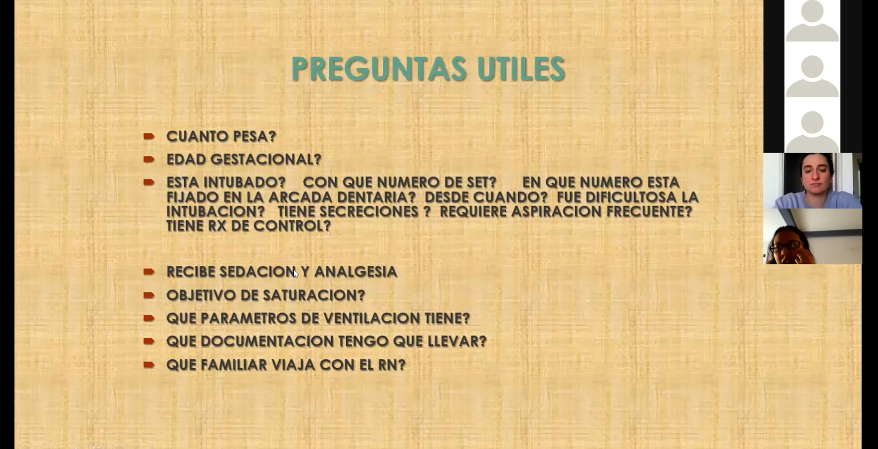 Recomendaciones para el traslado del recién nacido prematuro. Parte 4