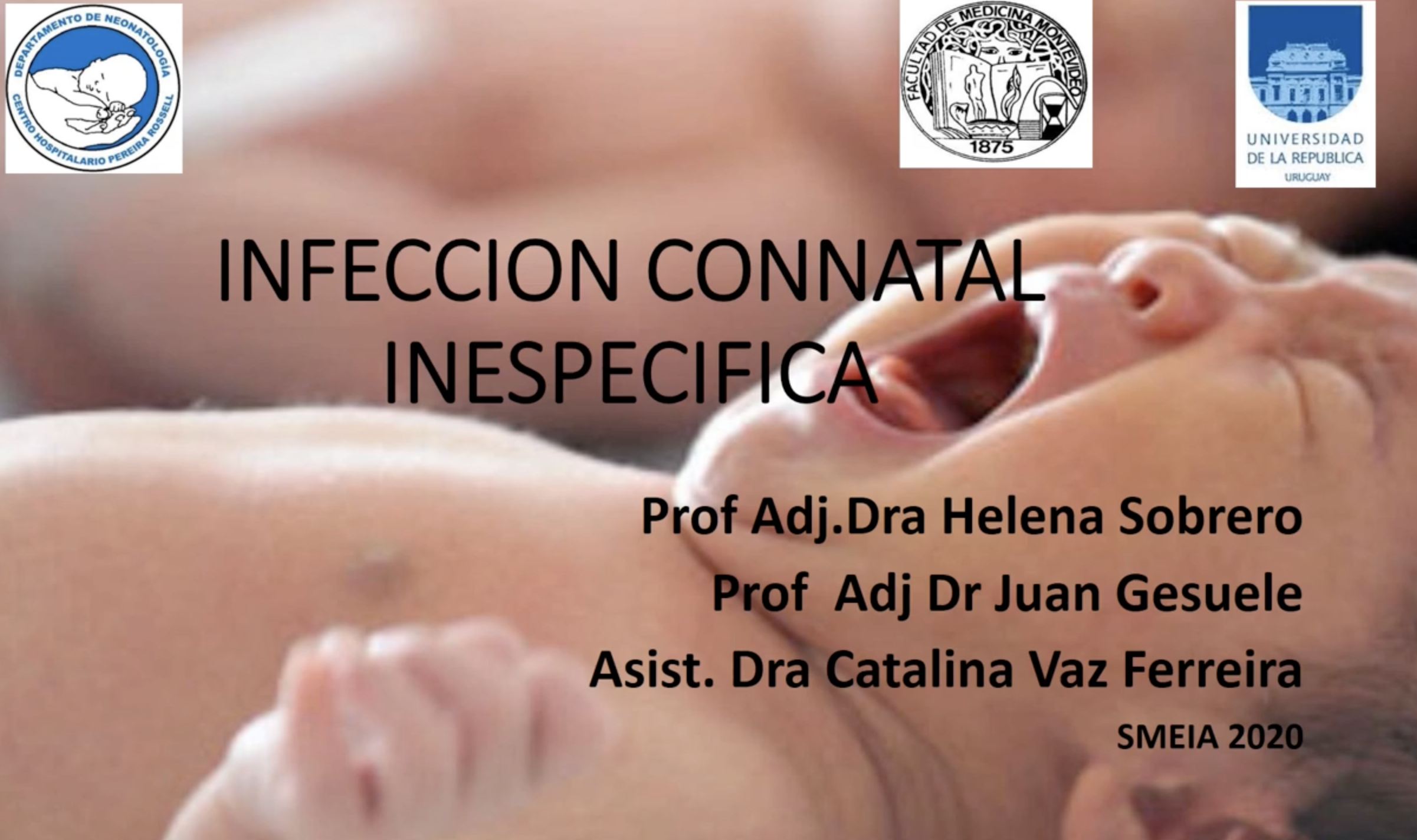 F Infección connatal inespecífica